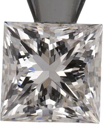 0.87 Carat H VS1 Princess Lab Diamond