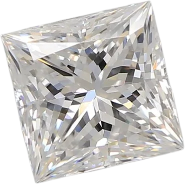 1.02 Carat E VVS2 Princess Lab Diamond