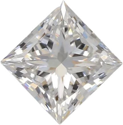 1.02 Carat E VVS2 Princess Lab Diamond