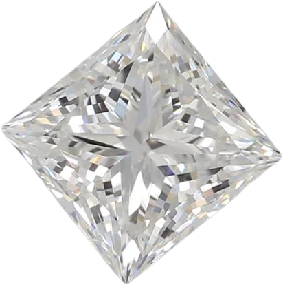 1.03 Carat E VVS2 Princess Lab Diamond