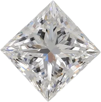 1.05 Carat E VVS2 Princess Lab Diamond