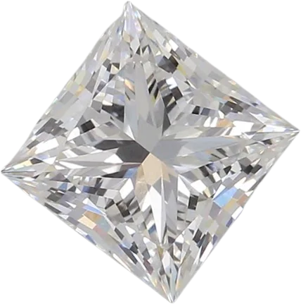 1.09 Carat E VVS2 Princess Lab Diamond