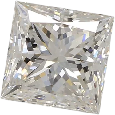 1.22 Carat H VVS2 Princess Lab Diamond