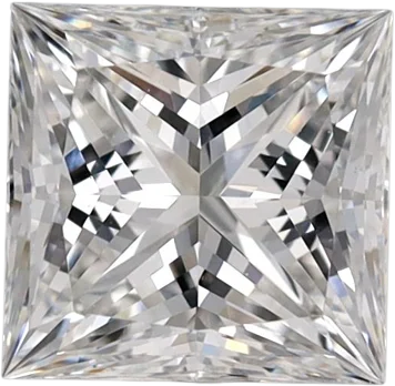 1.25 Carat E VS1 Princess Lab Diamond