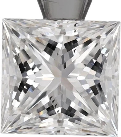 1.27 Carat F SI1 Princess Lab Diamond