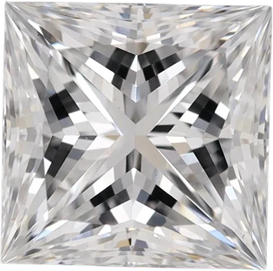 1.28 Carat E VS1 Princess Lab Diamond