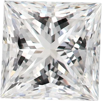 1.29 Carat F VS2 Princess Lab Diamond