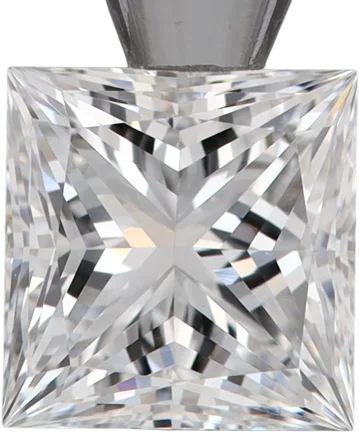 1.34 Carat E VVS2 Princess Lab Diamond