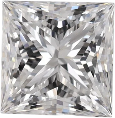 1.38 Carat E VS1 Princess Lab Diamond