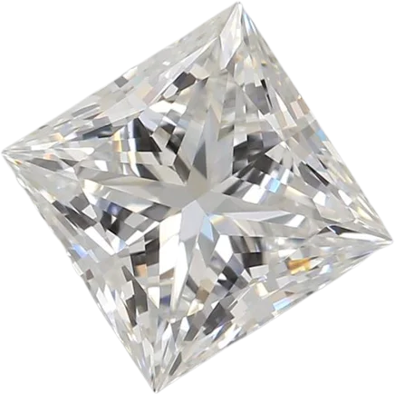 1.44 Carat F VVS2 Princess Lab Diamond