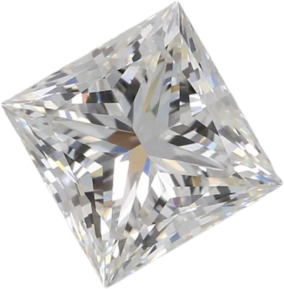 1.51 Carat E VVS2 Princess Lab Diamond