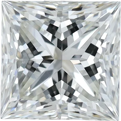 1.51 Carat I VVS2 Princess Lab Diamond