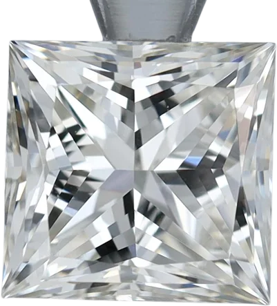 1.51 Carat I VVS2 Princess Lab Diamond