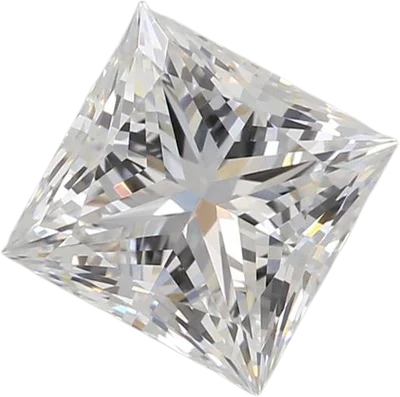 1.52 Carat E VVS2 Princess Lab Diamond