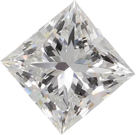 1.53 Carat E VVS2 Princess Lab Diamond