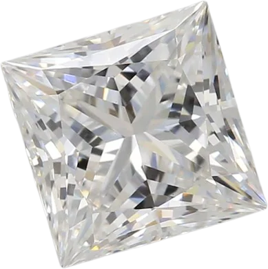 1.54 Carat E VVS2 Princess Lab Diamond