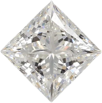 1.55 Carat E VS1 Princess Lab Diamond