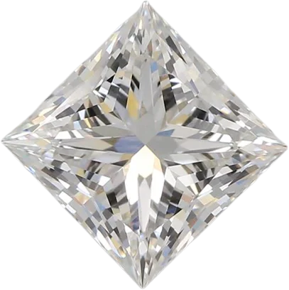 1.55 Carat E VVS2 Princess Lab Diamond