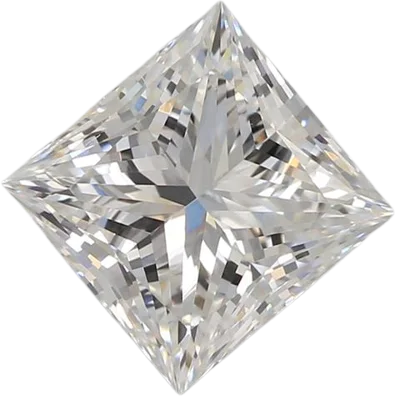 1.55 Carat E VVS2 Princess Lab Diamond