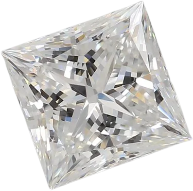 1.55 Carat E VVS2 Princess Lab Diamond