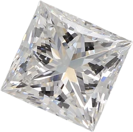 1.57 Carat E VS1 Princess Lab Diamond