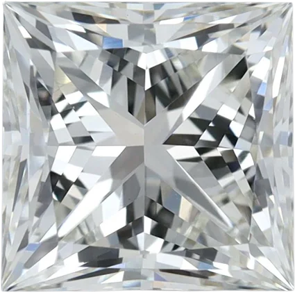 1.57 Carat I VVS2 Princess Lab Diamond