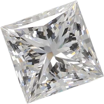 1.58 Carat E VVS2 Princess Lab Diamond