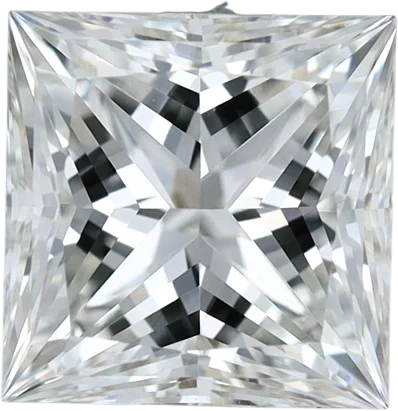 1.58 Carat I VVS2 Princess Lab Diamond