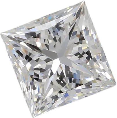 1.73 Carat F VVS2 Princess Lab Diamond