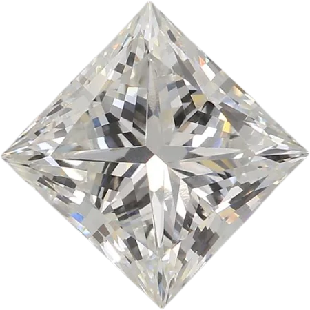 1.94 Carat F VVS2 Princess Lab Diamond