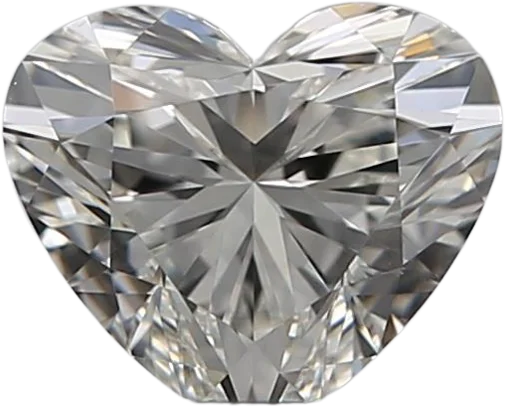 0.5 Carat H VS2 Heart Natural Diamond