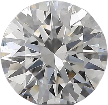 0.5 Carat F SI1 Round Natural Diamond