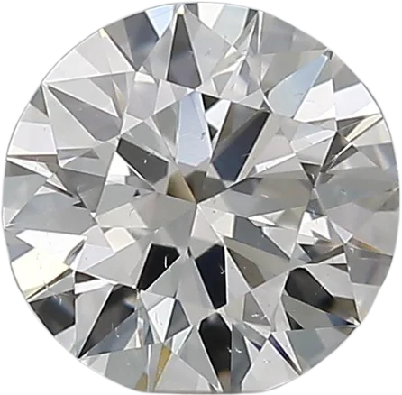 0.5 Carat F SI1 Round Natural Diamond