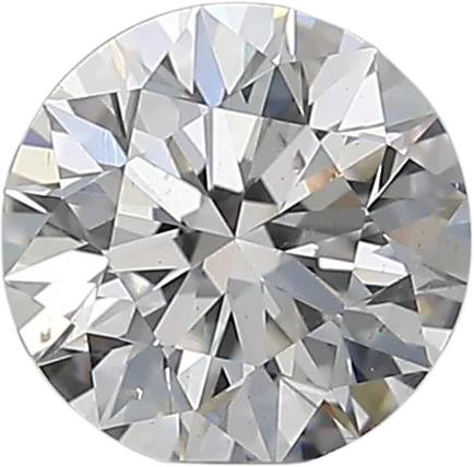 0.5 Carat F SI1 Round Natural Diamond