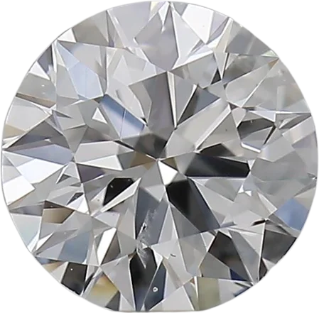 0.5 Carat F SI1 Round Natural Diamond