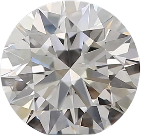 0.5 Carat F SI1 Round Natural Diamond