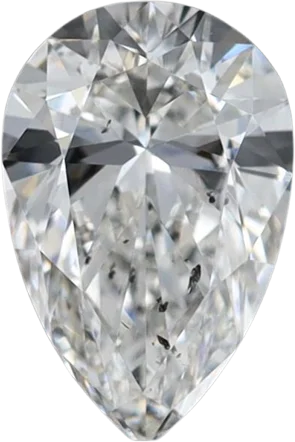 0.51 Carat G SI2 Pear Natural Diamond