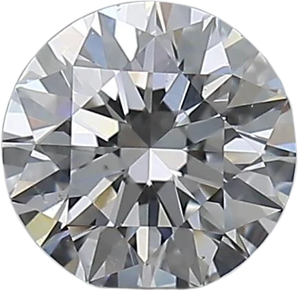 0.51 Carat F VS2 Round Natural Diamond