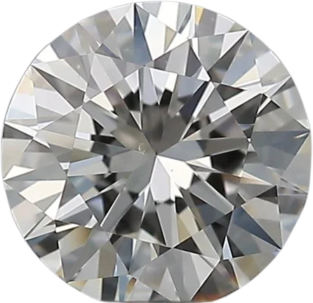 0.55 Carat H SI1 Round Natural Diamond