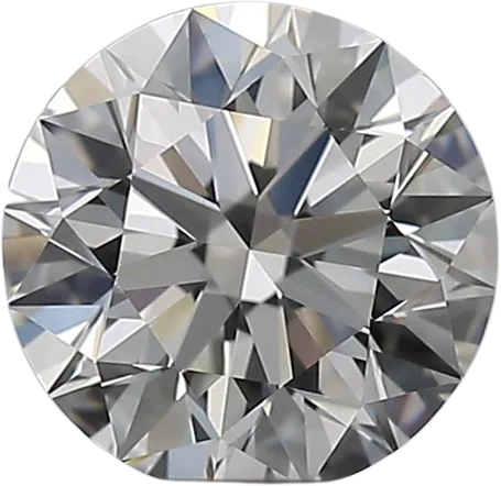 0.56 Carat F VS2 Round Natural Diamond