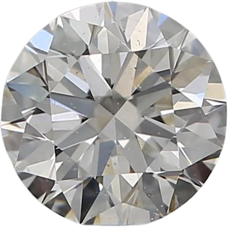 0.57 Carat H SI1 Round Natural Diamond