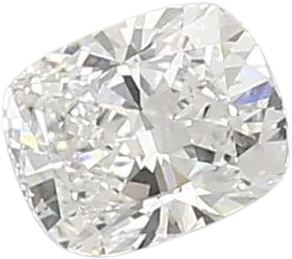 0.58 Carat D vvs2 Elongated Cushion Lab Diamond