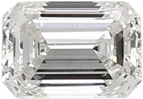 0.59 Carat F vs2 Emerald Lab Diamond