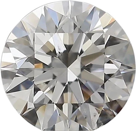 0.59 Carat H SI1 Round Natural Diamond