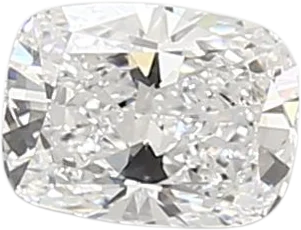 0.6 Carat D vvs2 Elongated Cushion Lab Diamond