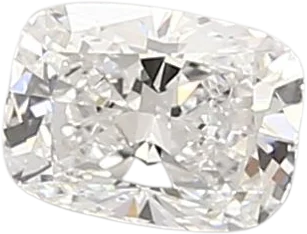 0.63 Carat D vvs1 Elongated Cushion Lab Diamond