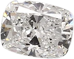 0.64 Carat D vvs1 Elongated Cushion Lab Diamond