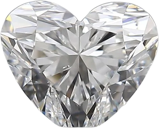 0.66 Carat G SI1 Heart Natural Diamond