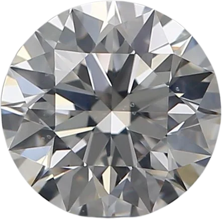 0.66 Carat G SI1 Round Natural Diamond