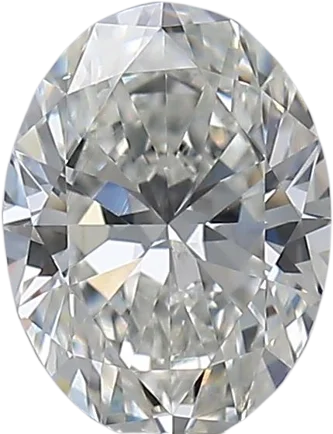 0.7 Carat H VS2 Oval Natural Diamond